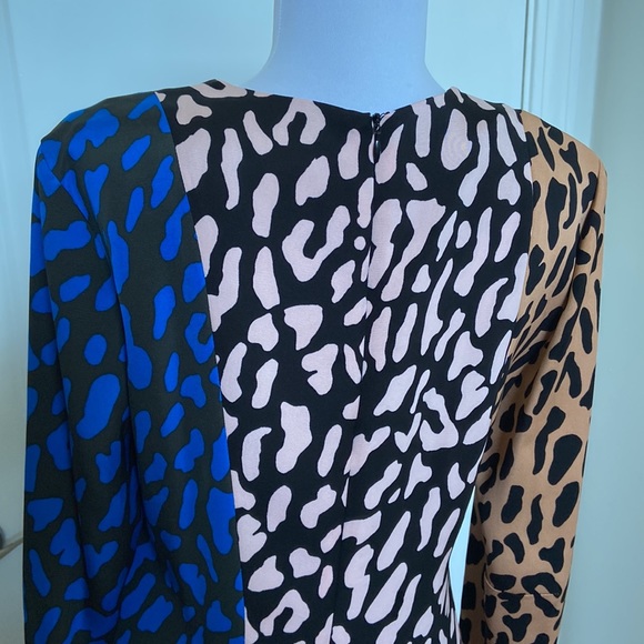 Diane Von Ferstenberg Leopard Printed Dress size 8 - Picture 7 of 12